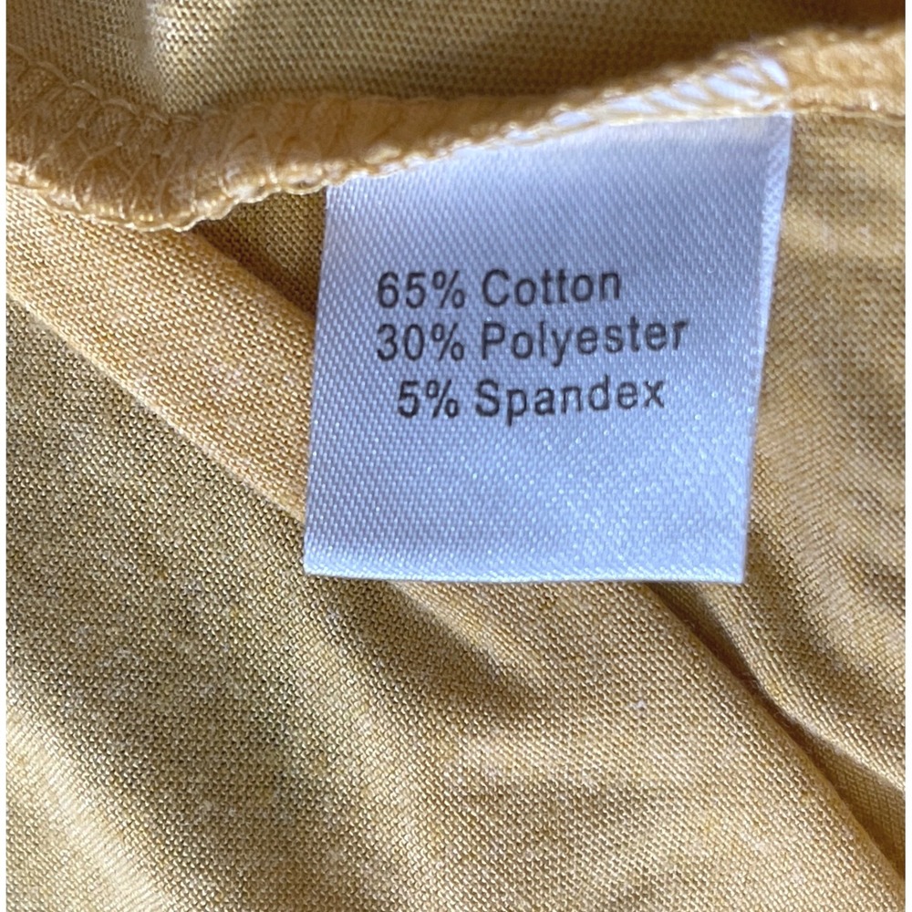 Wanderer by Southern Grace Mustard Yellow Cactus T-Shirt Western Cowgirl Boho M - Picture 9 of 9